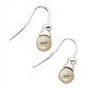 Carolee White Pearl Drop Earrings